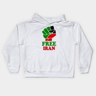 FREE IRAN Kids Hoodie